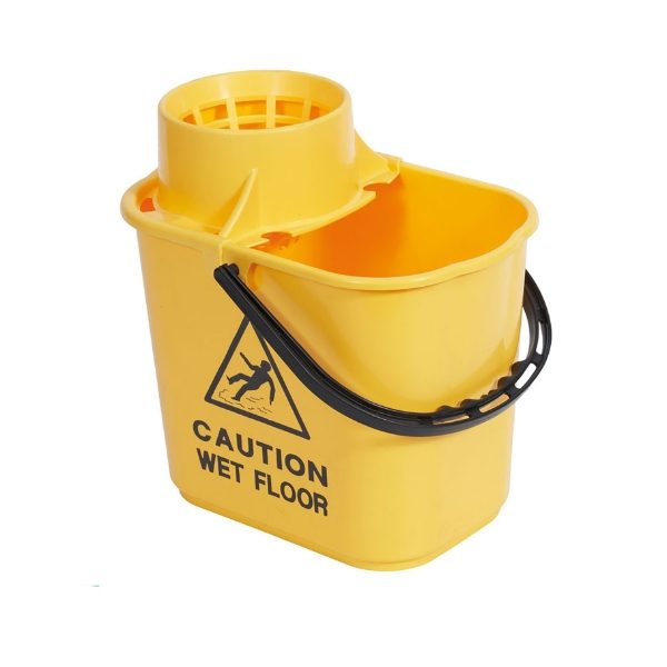 RS Yellow 15L Recycled Professional Bucket & Wringer