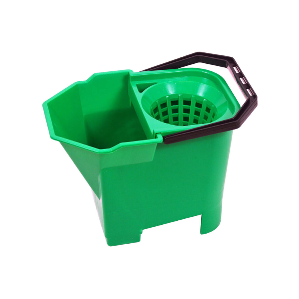 SYR 6 Litre Green Bulldog Mop Bucket & Sieve