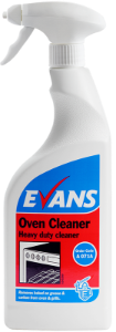 6X750ml Evans Oven Cleaner Spray