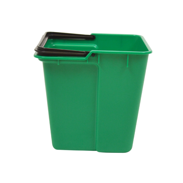 SYR Spacesaver Top Tray Container C/W Handle Green