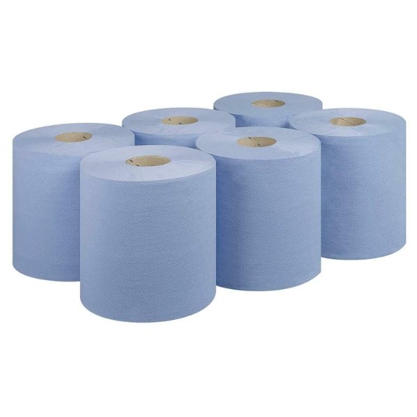 Blue Centrefeed Roll 6x120mtr