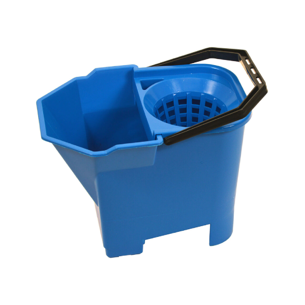SYR 6 Litre Blue Bulldog Mop Bucket & Sieve
