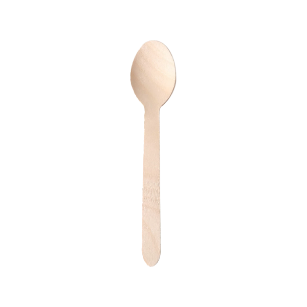 Pk 1000 Wooden Dessert Spoon