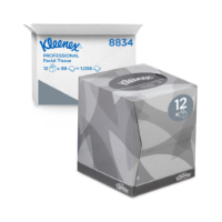 Kleenex 8834 White Cube Facial Tissues 2 Ply 1056 Sheet