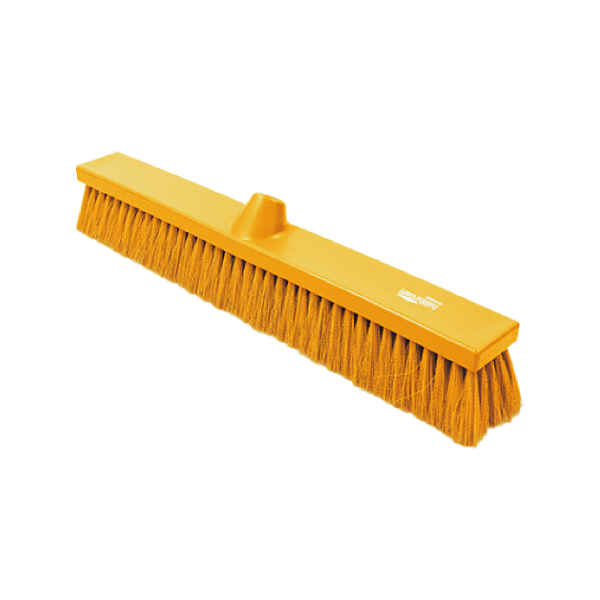 HB SWEEPING BROOM - 500MM, SOFT, YELLOW