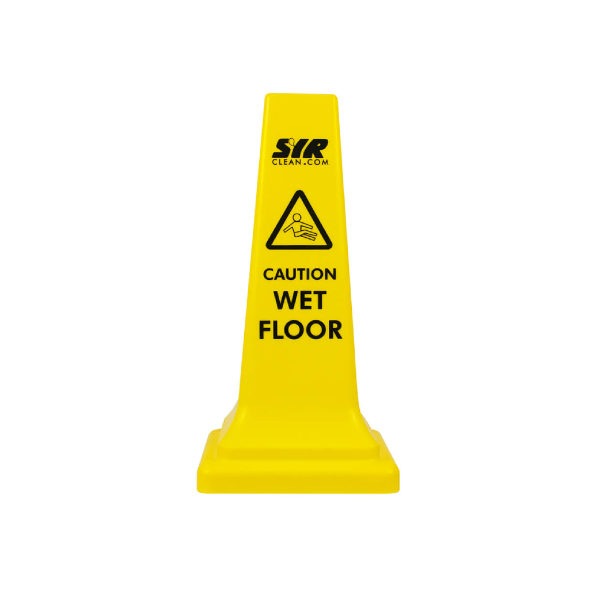 SYR 21" Yellow Wet Floor Sentry Caution Cone