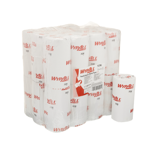 Wypall 7236 L10 Extra 1ply 24x165 Wipes